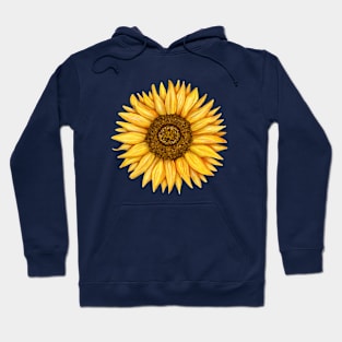 Sunny Yellow Sunflower Hoodie